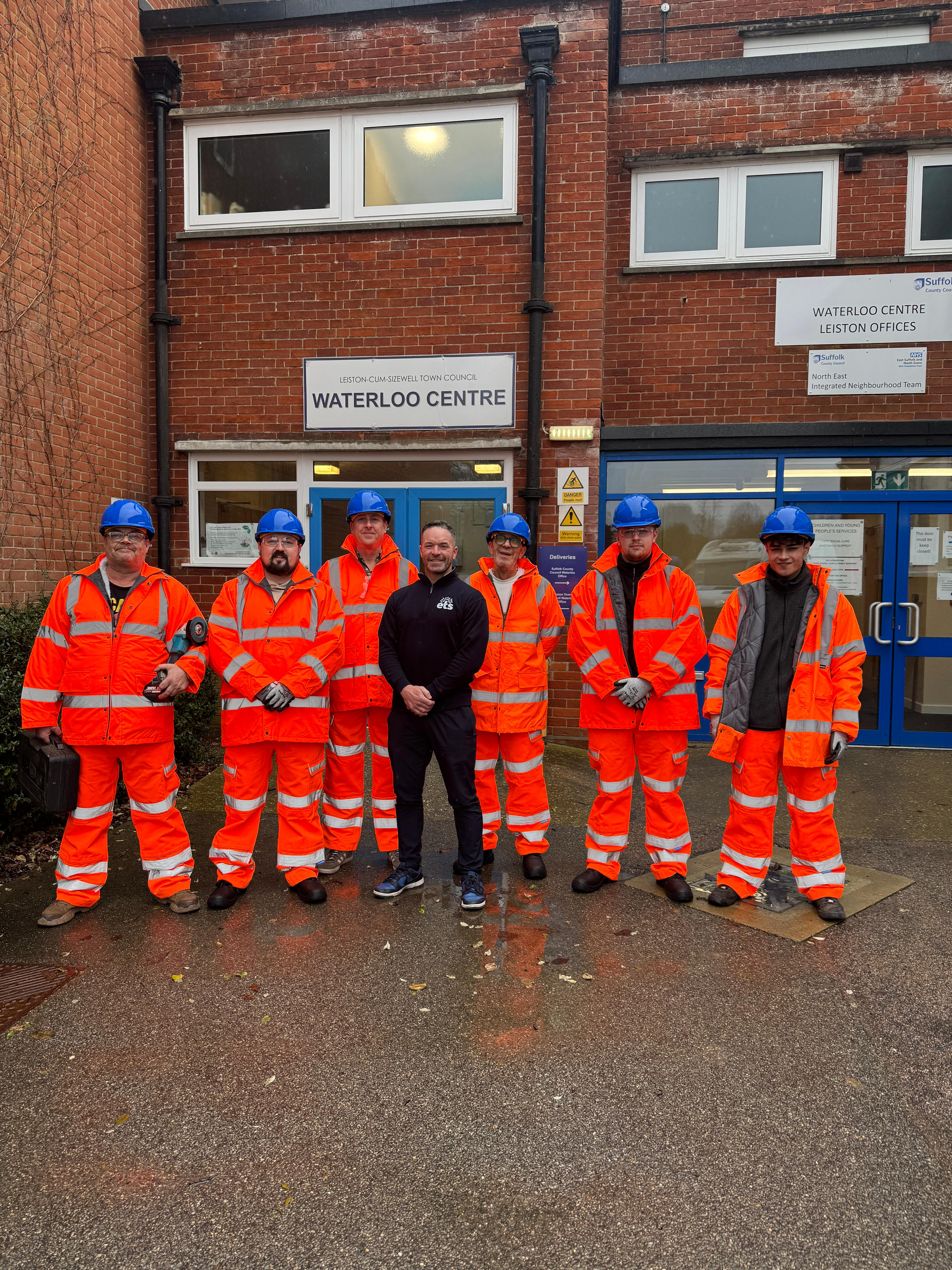 Suffolk Skills Bootcamp cohort at Waterloo Centre, Leiston