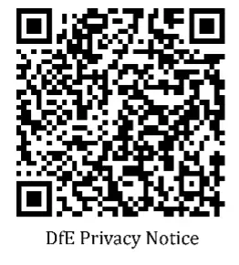 DFE Privacy Notice QR Code